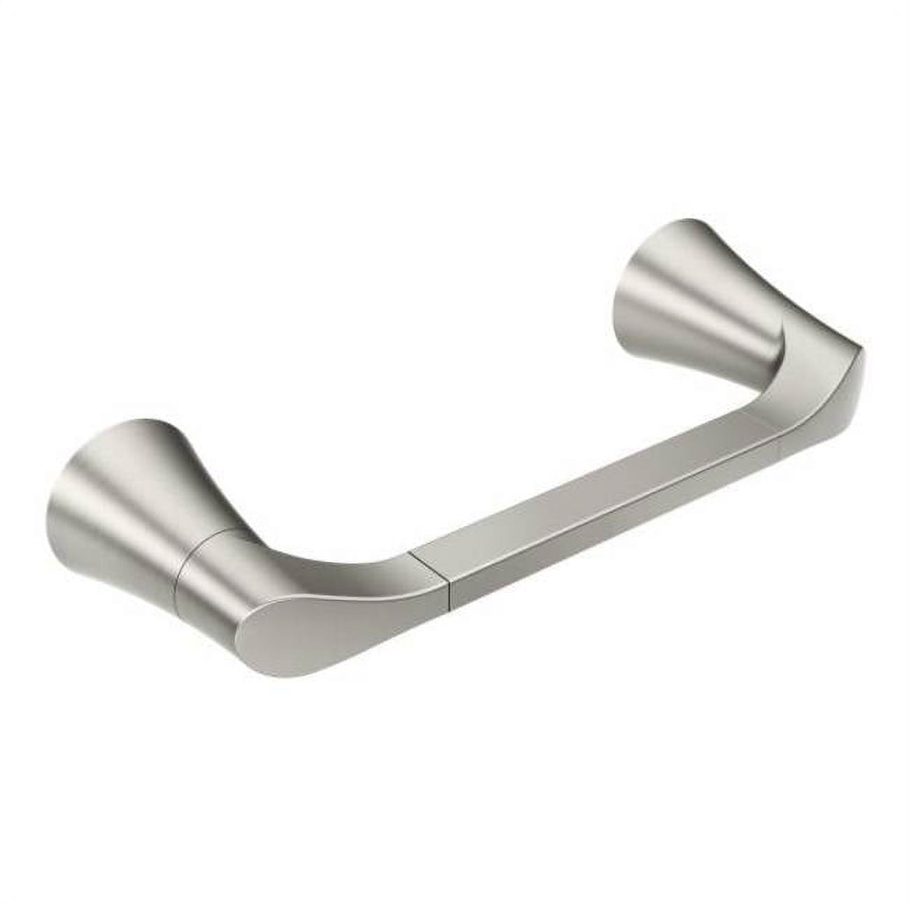 Brushed Nickel Modern Pivoting Paper Holder