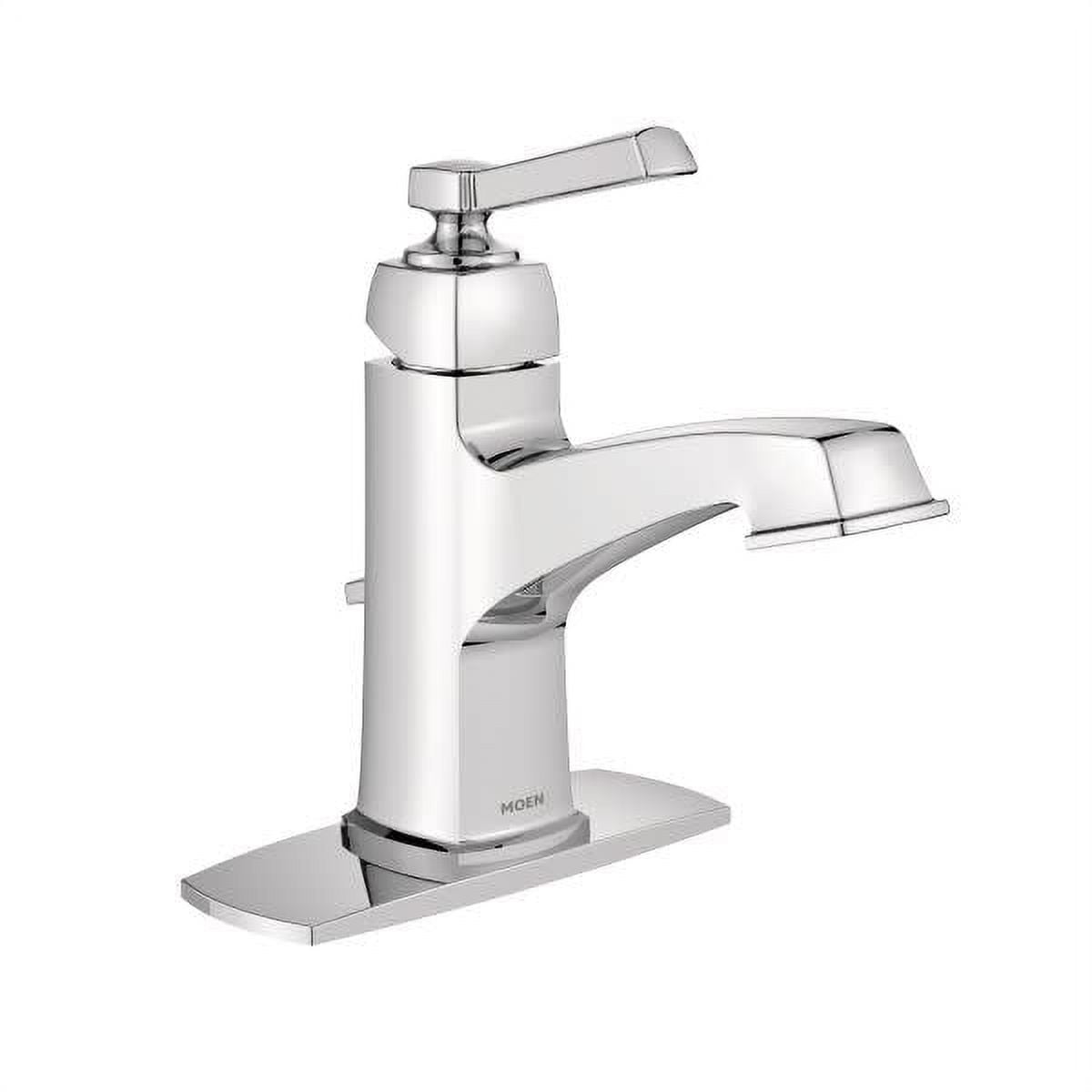 Moen Boardwalk Chrome OneHandle Bathroom Faucet