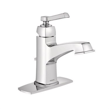 Delta Faucet Vesna Single Hole Bathroom Faucet Brushed Nickel, Single