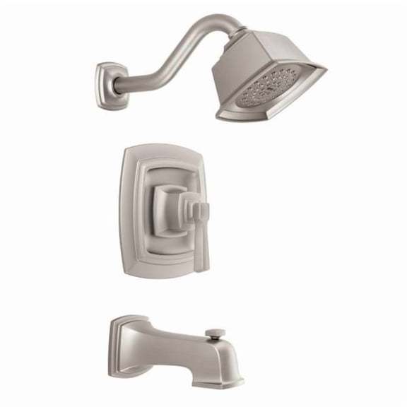 Moen Boardwalk Spot Resist Brushed Nickel Posi-Temp(R) Tub/Shower Trim