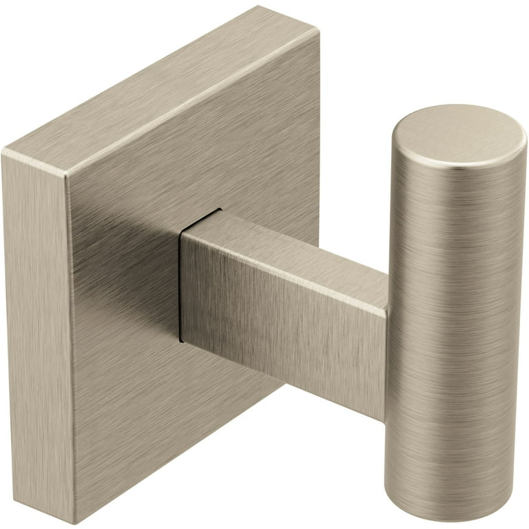 Moen Bp1803 Triva Single Robe Hook - Nickel - Walmart.com
