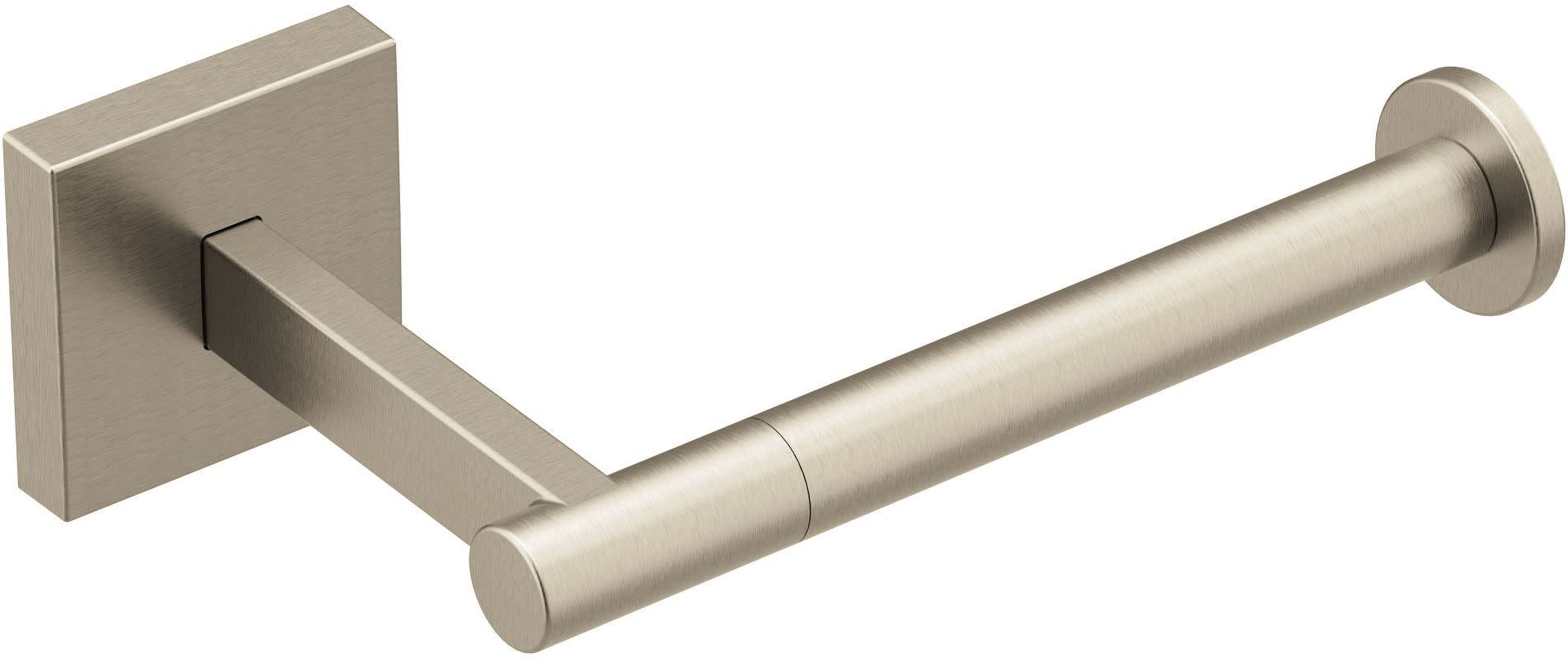 Moen Bp1808 Triva Wall Mounted Euro Toilet Paper Holder Nickel Walmart