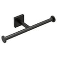 thumbnail image 1 of Moen Bp1888 Triva Wall Mounted Dual Post Euro Toilet Paper Holder - Black, 1 of 2