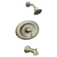 thumbnail image 1 of Moen Brantford Brushed Nickel Posi-Temp(R) Tub/Shower, 1 of 3