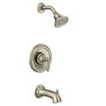 thumbnail image 1 of MOEN T2153EPBN Brantford Single-Handle 1-Spray Posi-Temp Tub and Shower Faucet Trim Kit in Brushed Nickel (Valve Not Included), 1 of 6