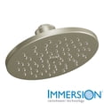 thumbnail image 1 of Moen Brushed Nickel One-Function 8" Diameter Spray Head Rainshower, 1 of 6