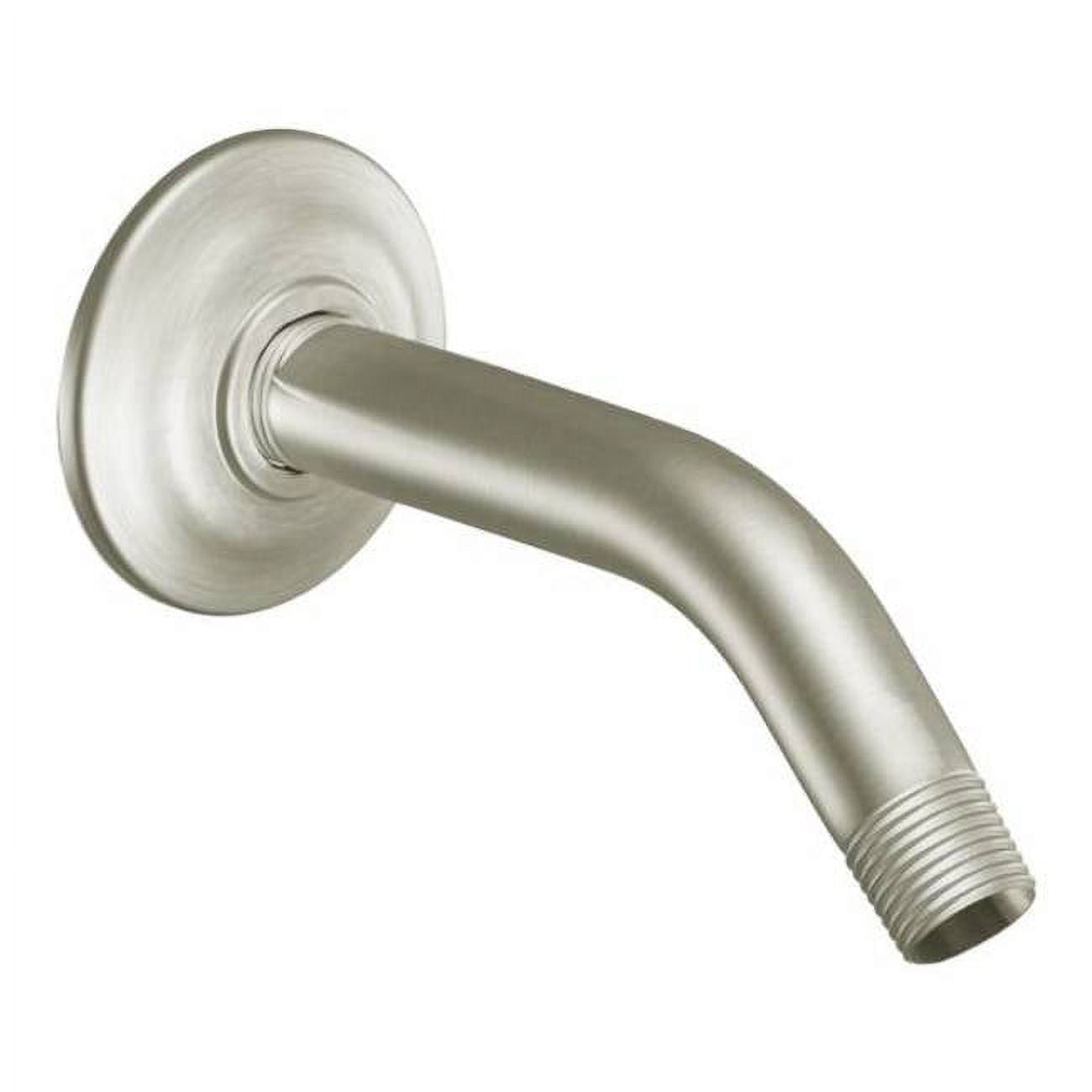 Brushed Nickel 8" Wall Mounted Shower Arm