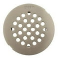 thumbnail image 1 of Moen 101663BN 4-1/4-Inch Snap-In Shower Drain Cover, Brushed Nickel, 1 of 2