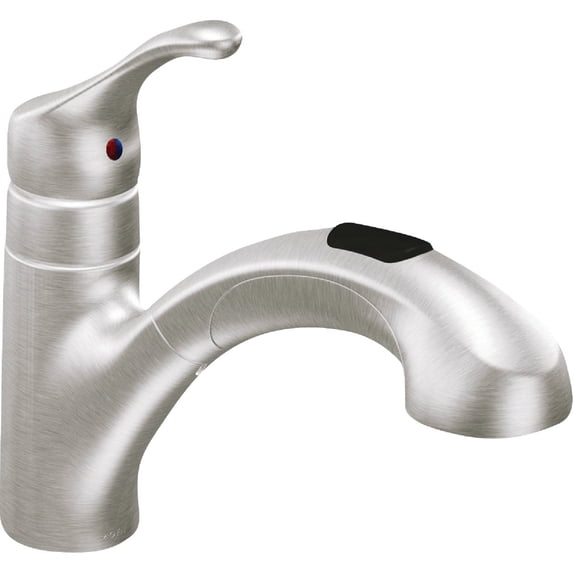 Moen CA87316SRS Pullout Spray Faucet from the Renzo Collection, Spot Resist Stainless