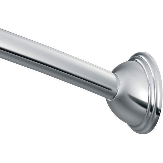 Moen CSI Inspirations 72" Curved Shower Curtain Rod, Chrome