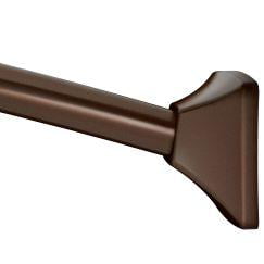 Adjustable Curved Shower Rod in Old World Bronze Finish