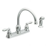 Moen Caldwell CA87888 Kitchen Faucet 2-Faucet Handle 11 in H Spout Stainless Steel Chrome