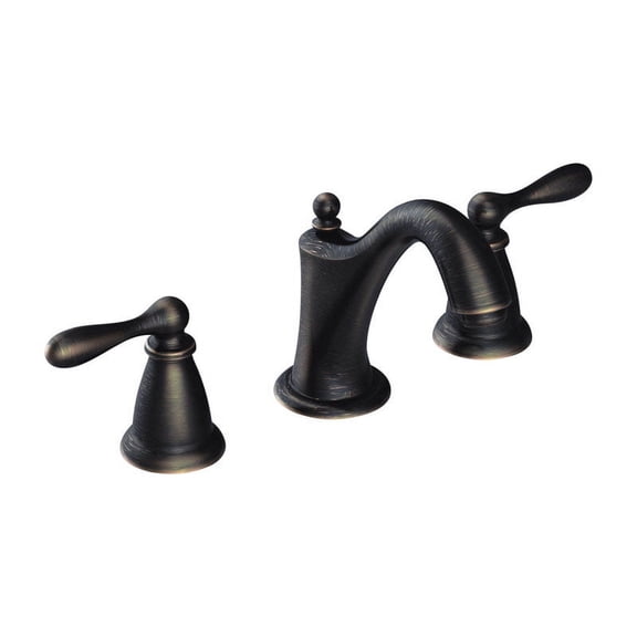 Open Box Moen Caldwell Two-Handle High Arc Bathroom Faucet