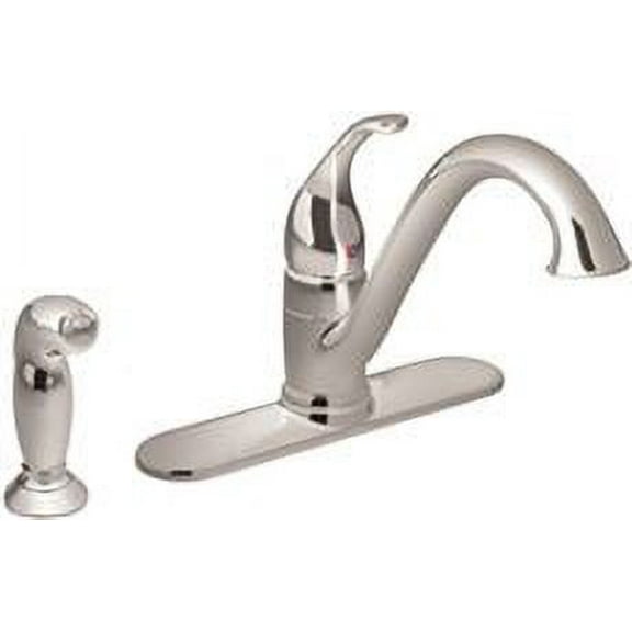 Moen Camerist Kitchen Faucet With Spray, Chrome, Lead Free