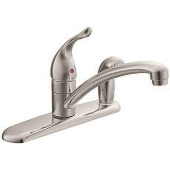 Moen Chateau Chrome One-Handle Kitchen Faucet