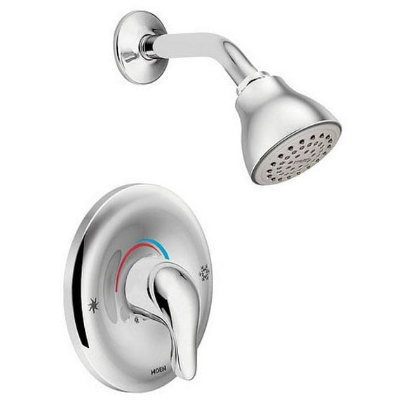 Moen L2352 Posi-Temp Shower Faucet with Valve Chrome