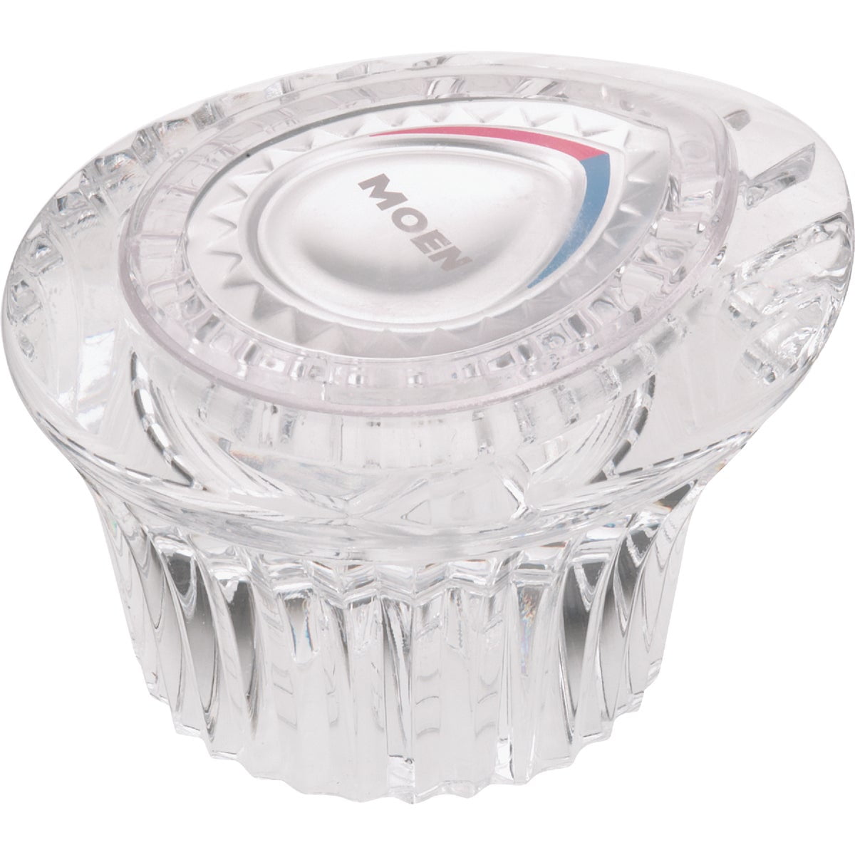 Moen Chateau Tear Drop Clear Acrylic Single Tub and Shower Handle For Moen Tub and Shower Faucets