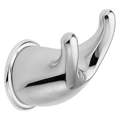 Moen Chrome Double Robe Hook Pro-Fit Installation Corrosion Resistant