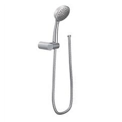 Eco-Friendly Chrome Handheld Shower with Wall Mount