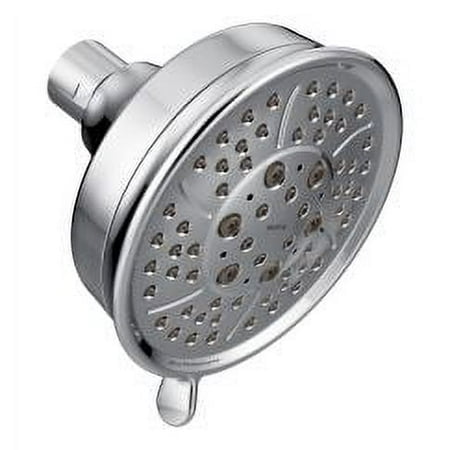 Moen Chrome Four-Function 4-3/8" Diameter Spray Head Eco-Performance Showerhead