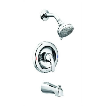 Moen Chrome Manual 1-Handle Shower Valve Trim