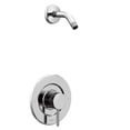 thumbnail image 1 of Moen Align Chrome Posi-Temp Pressure Balancing Modern Shower Trim Kit without Showerhead, Valve Required, 1 of 5