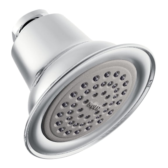 Moen Chrome One-Function 3-1/2" Diameter Spray Head Eco-Performance Showerhead