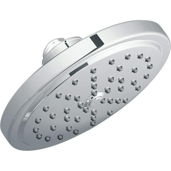 Moen Chrome One-Function 7" Diameter Spray Head Eco-Performance Rainshower