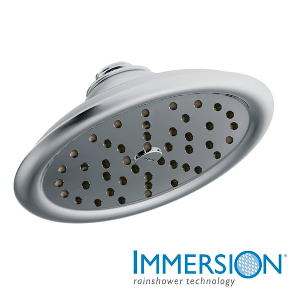 Moen Chrome One-Function 7" Diameter Spray Head Rainshower