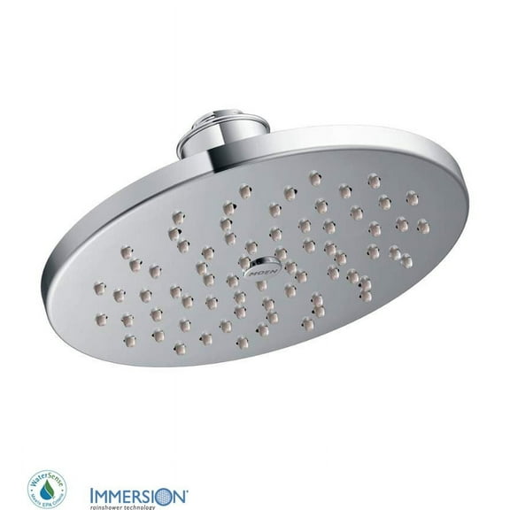 Moen Chrome One-Function 8" Diameter Spray Head Eco-Performance Rainshower