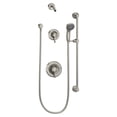 thumbnail image 1 of Moen Commercial Posi-Temp Eco-Performance Shower System, Brushed Nickel, 1 of 7