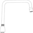 thumbnail image 1 of Moen Commercial S0007 Commercial Spout, 1 of 2
