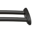 thumbnail image 1 of Moen DN2141BL Matte black adjustable curved shower rod, 1 of 4