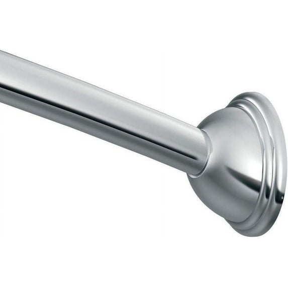 Moen DN2160CH Shower Rod, CURVED, Chrome