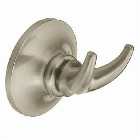 Moen DN6703BN Danbury Double Robe Hook, Brushed Nickel