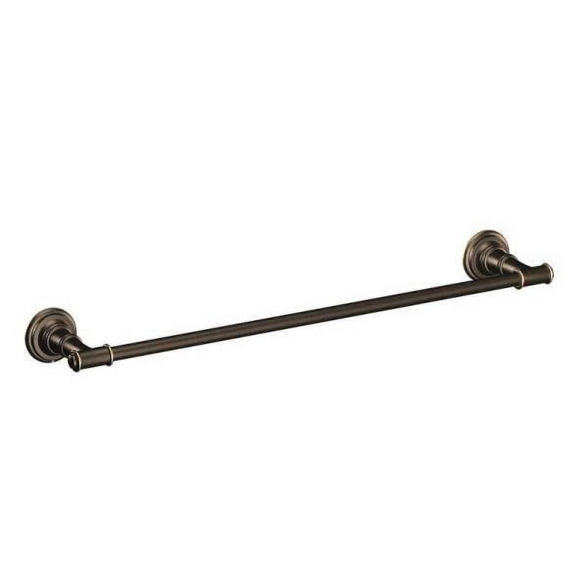 Moen Tiffin Mediterranean Bronze Towel Bar 18 in. L Metal Walmart