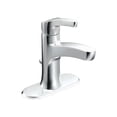 thumbnail image 1 of Moen Danika Chrome One-Handle High Arc Bathroom Faucet, 1 of 4