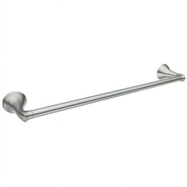OakBrook 355 0104 Brushed Nickel Towel Bar Zinc 18 L Walmart