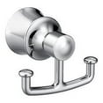 thumbnail image 1 of Moen Dartmoor Chrome Double Robe Hook, 1 of 3