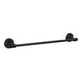 thumbnail image 1 of Moen DN0718BL Iso 18" Wall Mounted Towel Bar - Black, 1 of 5