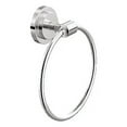 thumbnail image 1 of Moen DN0786CH Iso Round Closed Towel Ring in Polished Chrome, 1 of 6