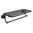 thumbnail image 1 of Moen Dn0794 Iso 26-15/16" Stainless Steel Towel Rack - Black, 1 of 5