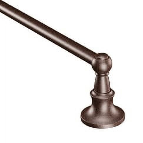 moen dn4424 24" towel bar with mounting hardware from the vale collection