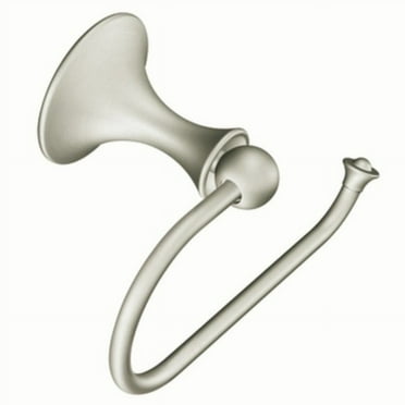 Moen Dn7708 Double Post Toilet Paper Holder From The Lounge Collection - Nickel