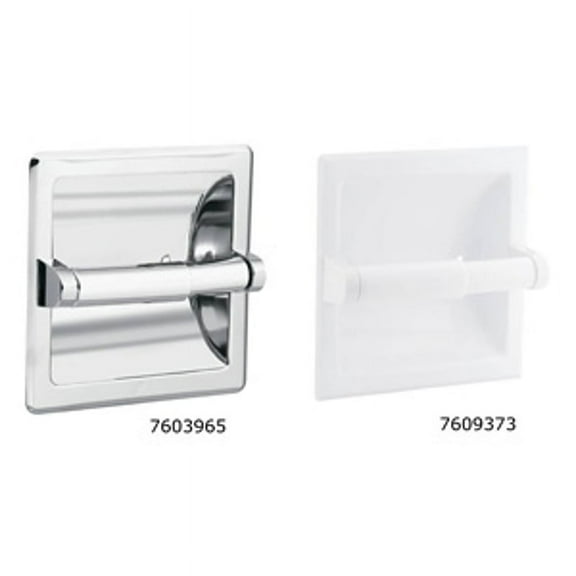 MOEN Donner Recessed Toilet Paper Holder in Glacier DN5075W - New
