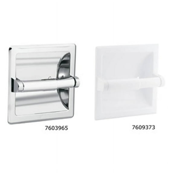 MOEN Donner Recessed Toilet Paper Holder in Glacier DN5075W - New