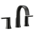 thumbnail image 1 of Moen Doux Black Two-Handle Bathroom Faucet, 1 of 9