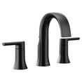 thumbnail image 1 of Moen Doux Black Two-Handle Bathroom Faucet, 1 of 7