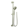 thumbnail image 1 of Moen Eco-Performance 4-Function Handheld Shower with Slide Bar, Brushed Nickel, 1 of 6