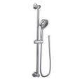 thumbnail image 1 of Moen Eco-Performance 4-Function Handheld Shower with Slide Bar, Chrome, 1 of 2